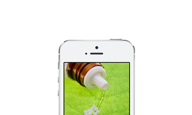 Hybride App für „Homöopathie“